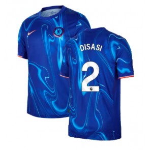 Chelsea Axel Disasi #2 Domaci Dres 2024-25 Kratak Rukavima